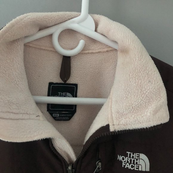 The North Face Denali Pink and Brown Jacket Coat Medium - Picture 7 of 14